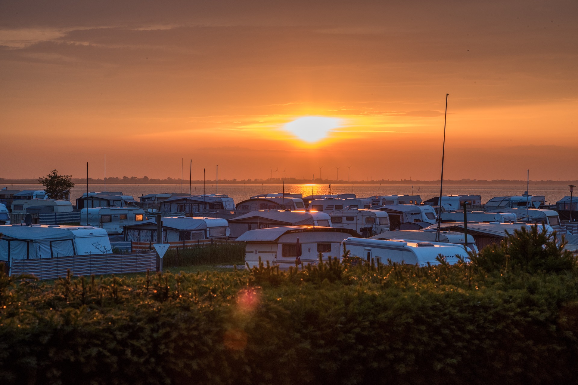 Caravan park etiquette